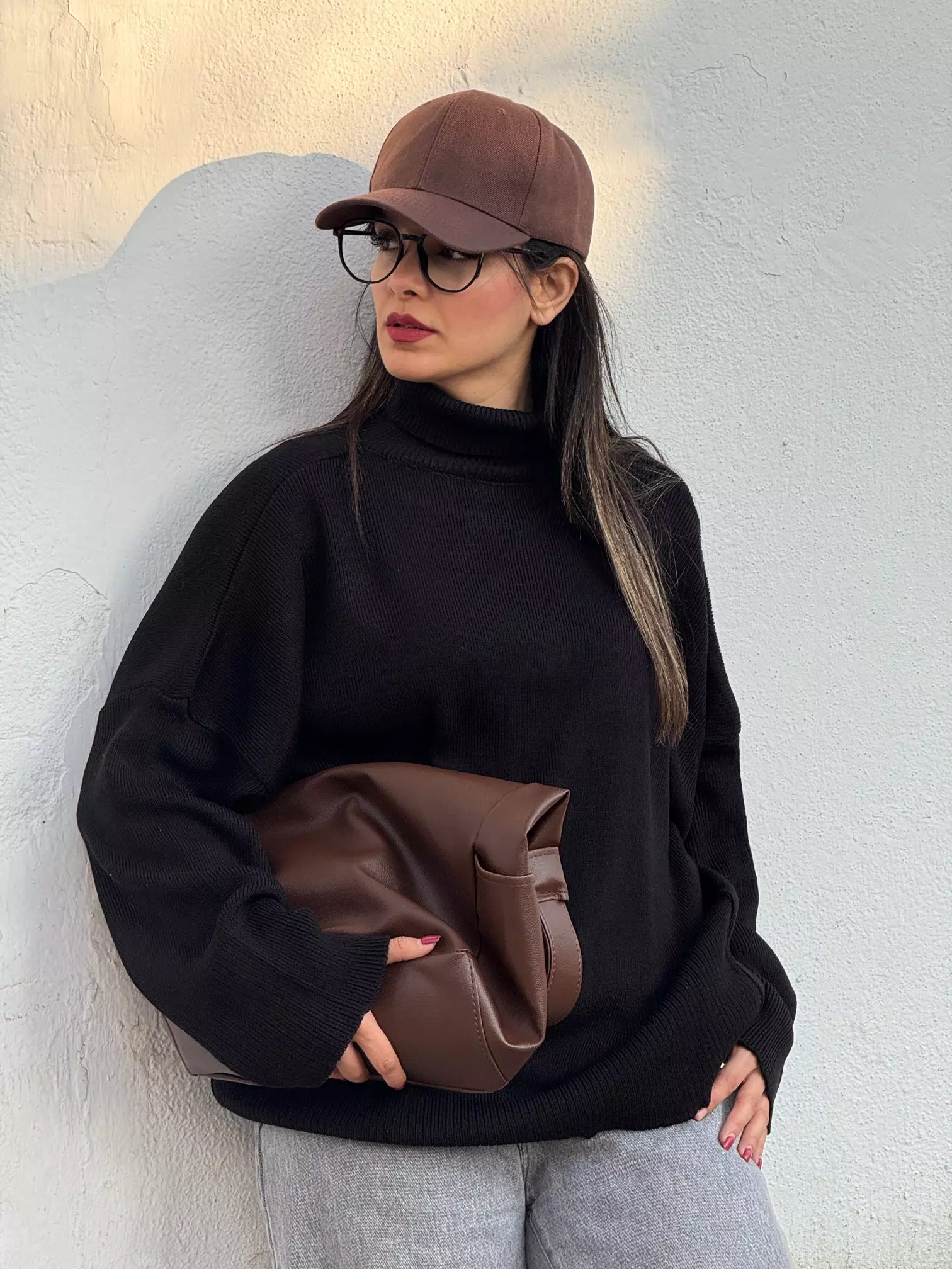 بافت یقه اسکی جورجینا